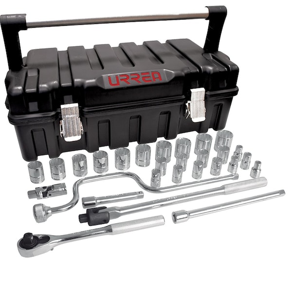 1/2" drive socket set with accessories 29PC
